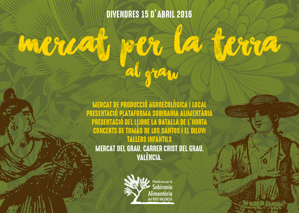 Trobada per la Terra 2016 - Mercat per la Terra al Grau de València