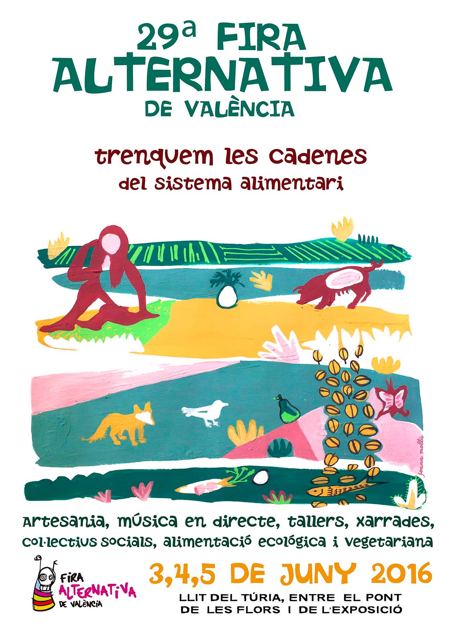 29ª Fira Alternativa de València: Trenquem amb les cadenes del sistema alimentari